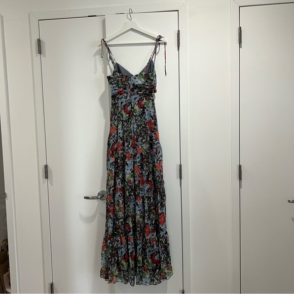 Cinq à Sept Riki Tiered Floral Maxi Dress - Picture 6 of 9